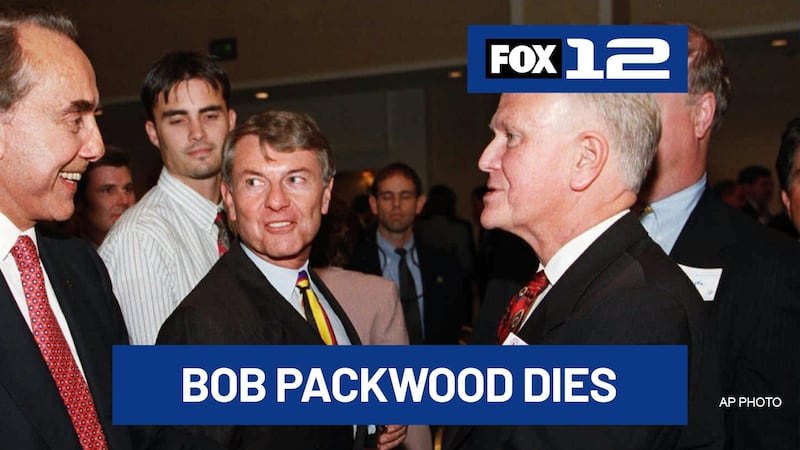 Former Oregon U.S. Senator Bob Packwood has died at the age of 93.