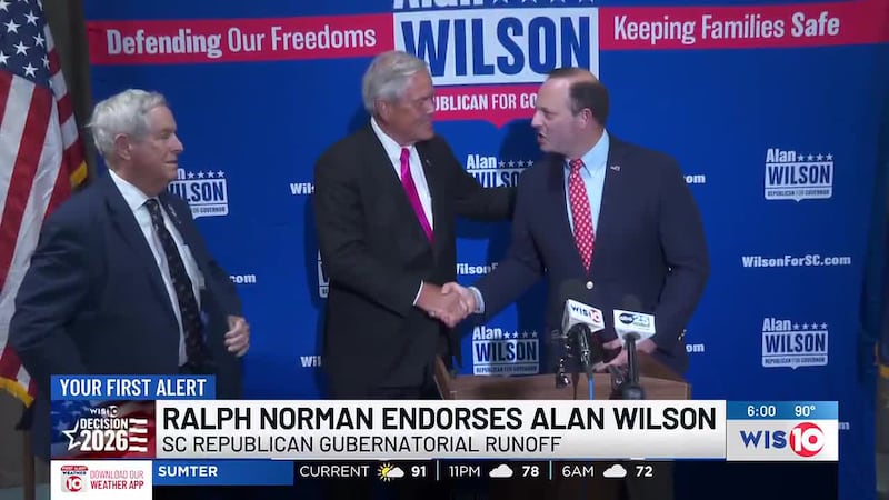 U.S. Rep. Ralph Norman has endorsed South Carolina Attorney General Alan Wilson in the...