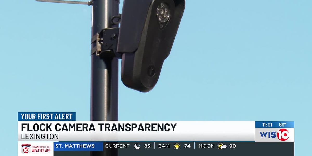 Lexington police chief addresses Flock camera misconceptions, talks transparency
