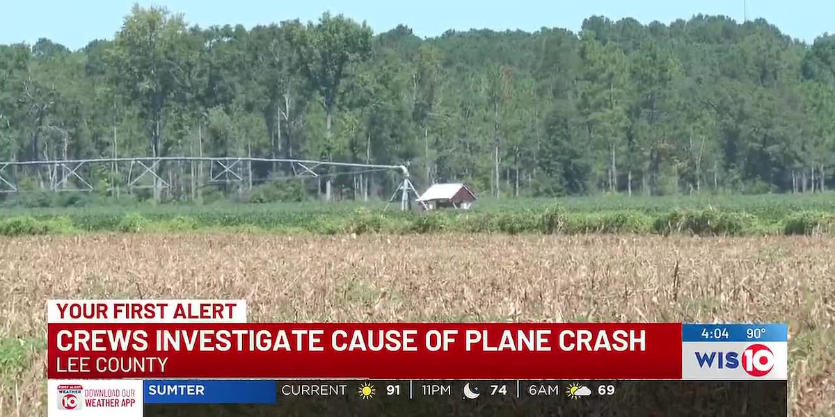Coverage image for: Crews investigate cause of Lee County plane crash