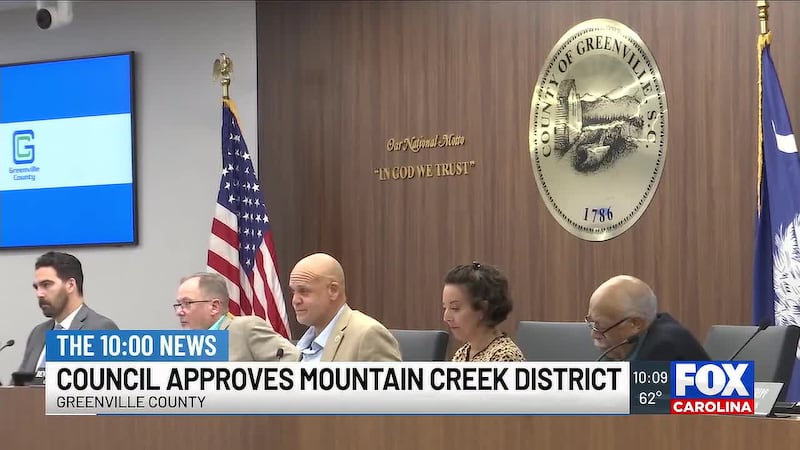 Greenville County established a new district aimed at applying new rules for major subdivisions.