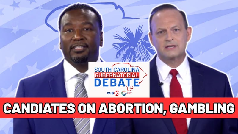 Candidates Jermaine Johnson and Alan Wilson answer questions on their support/opposition on...