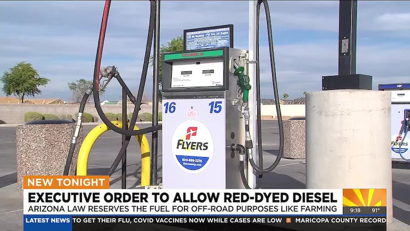 Red dye diesel is the same as regular diesel, with the same performance, but it is dyed red to...
