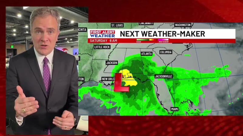 We're issuing First Alert Weather Days this weekend for potential heavy rain and gusty winds...