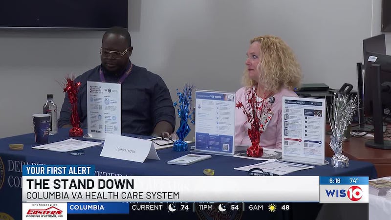 Columbia VA hosted its yearly Stand Down event to help connect homeless veterans with...
